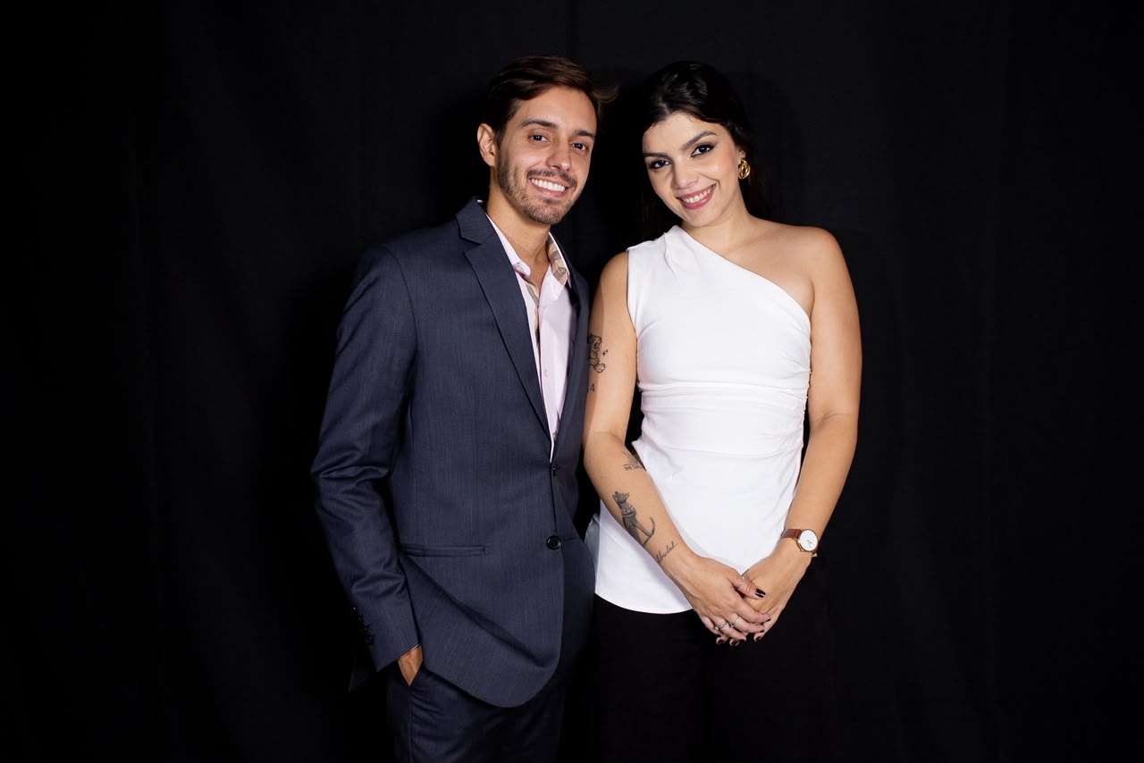 Alissa Araújo e Ari Almeida, especialistas em registro de marcas da Marchiare